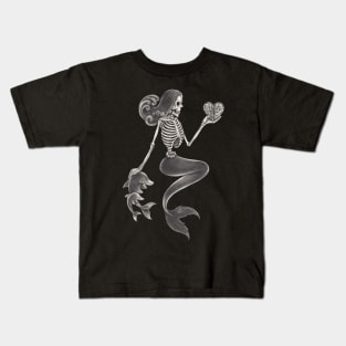 Mermaid skull. Kids T-Shirt